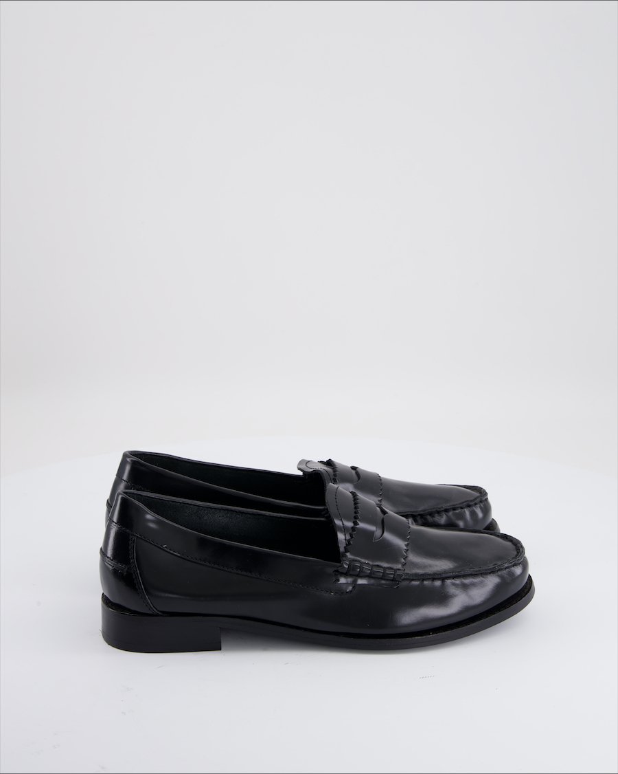 Bronx Flats Leather Black Eu 40