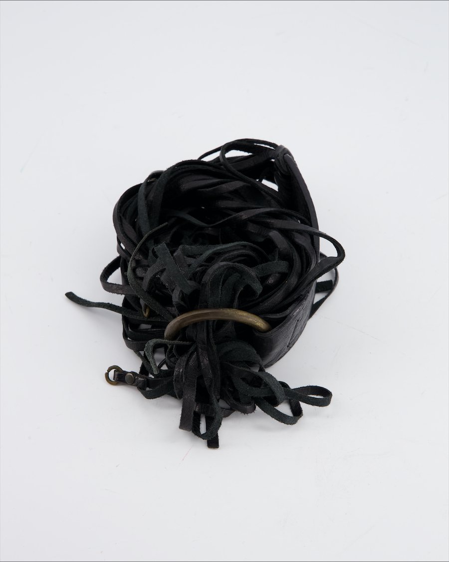 Furla Belt Leather Black