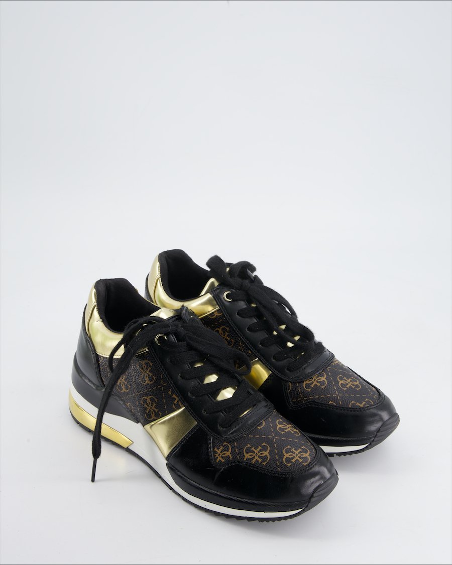 Guess Trainers Leather Black Eu 39