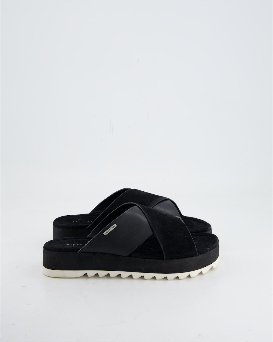 Marc O'Polo Sandals Leather Black Eu 36