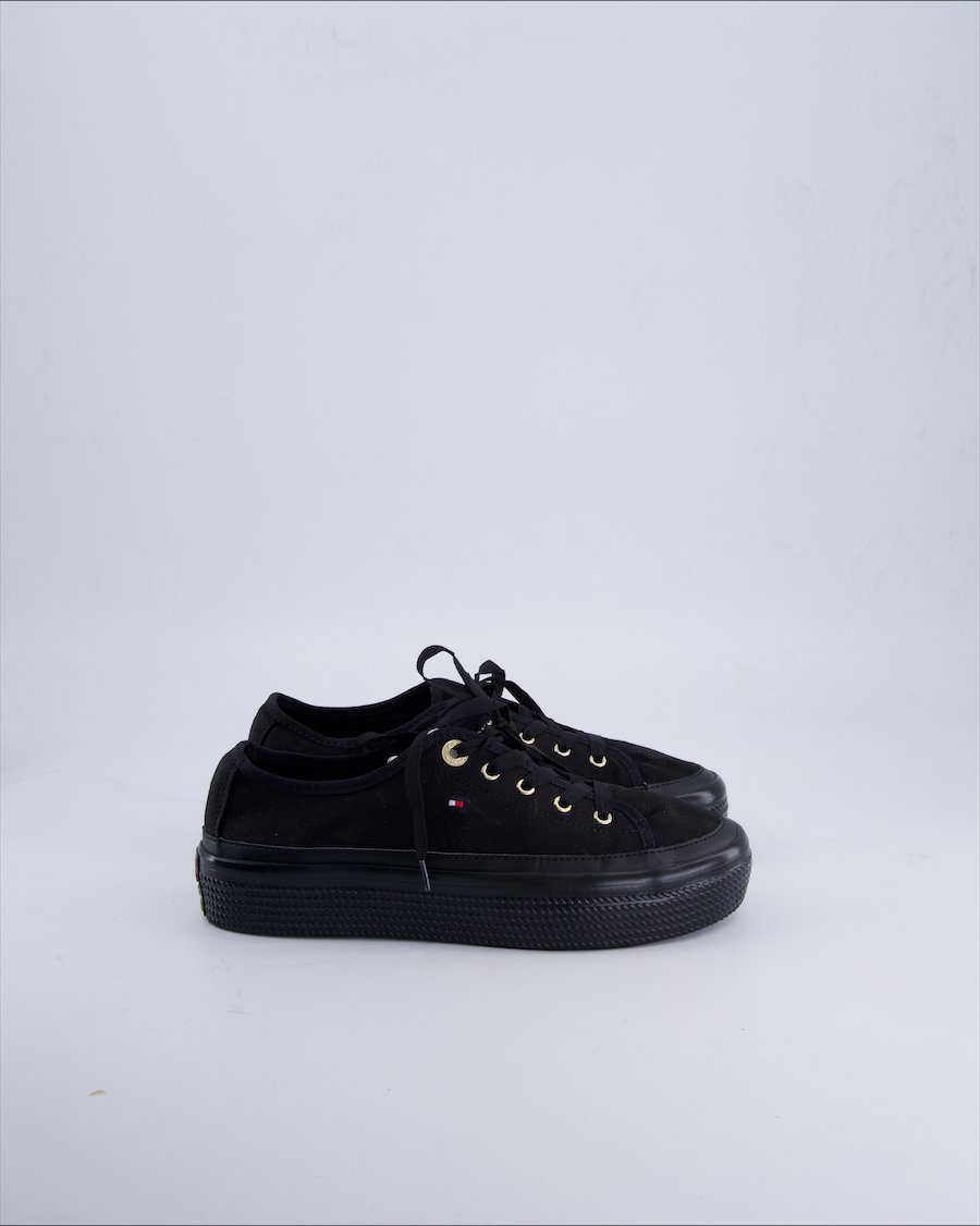 Tommy Hilfiger Trainers Cloth Black 39 EU