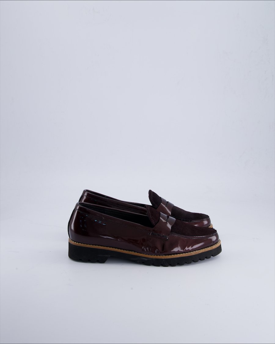 Gabor Shoes Leather Burgundy 37.5 EU