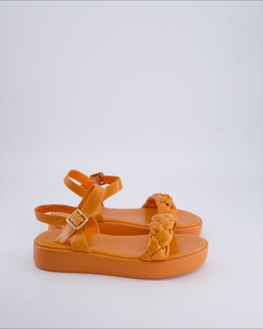 Catwalk Sandals Polyurethane Orange 40 EU