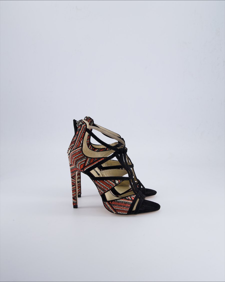 Zara Heels Cloth Red 36 EU