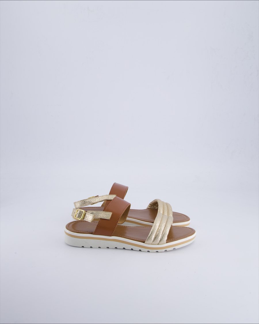 5Th Avenue Sandals Leather Brown 37 EU
