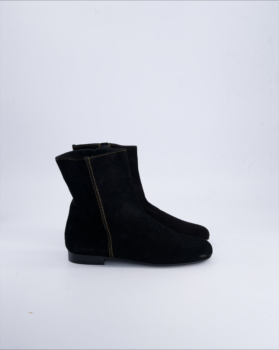 Donna Carolina Ankle boots Suede Black 36.5 EU