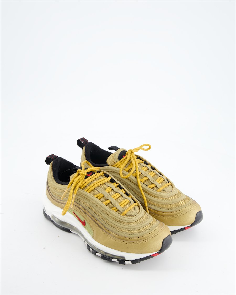 Nike Trainers Leather Gold Eu 36.5