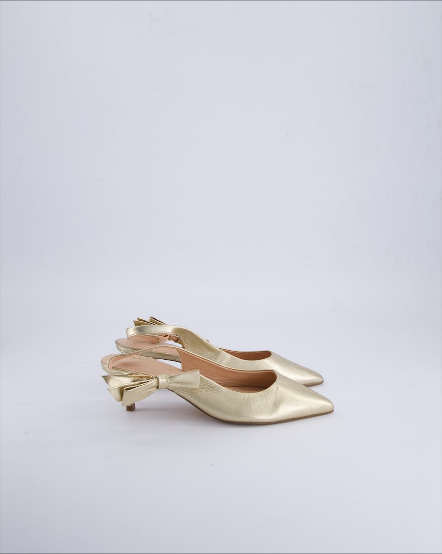 Parodi Heels Leather Gold 37 EU