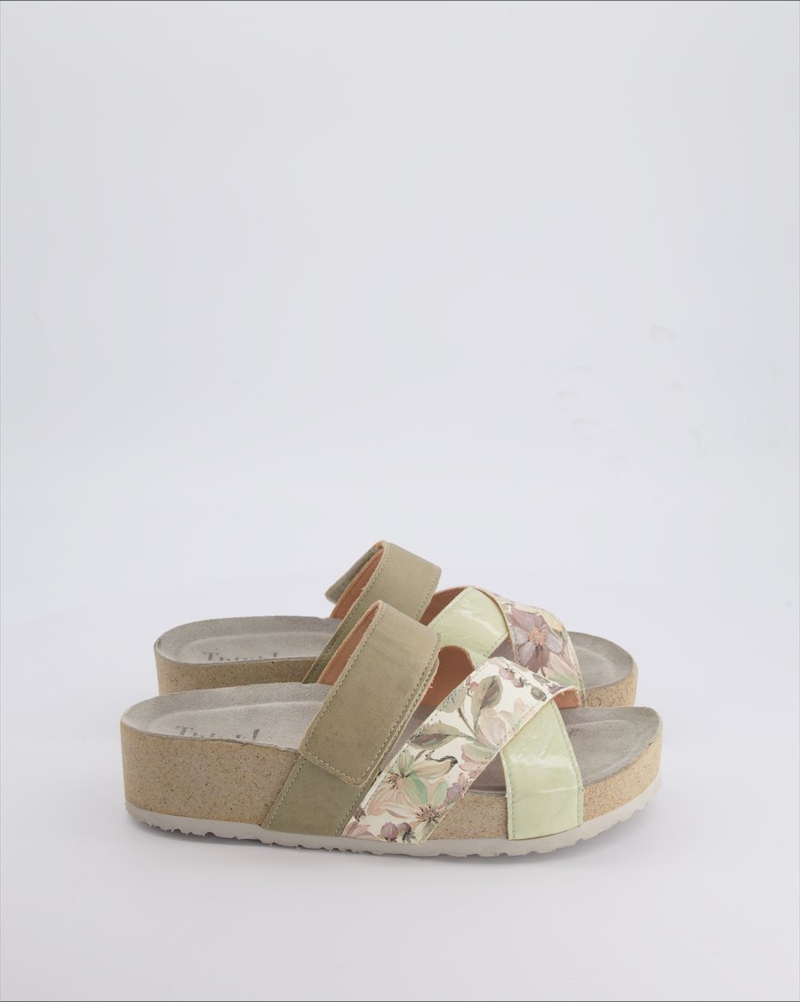 Think! Sandals Leather Green 41 EU