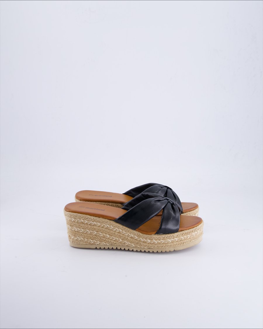 Graceland Sandals Leather Black 38 EU