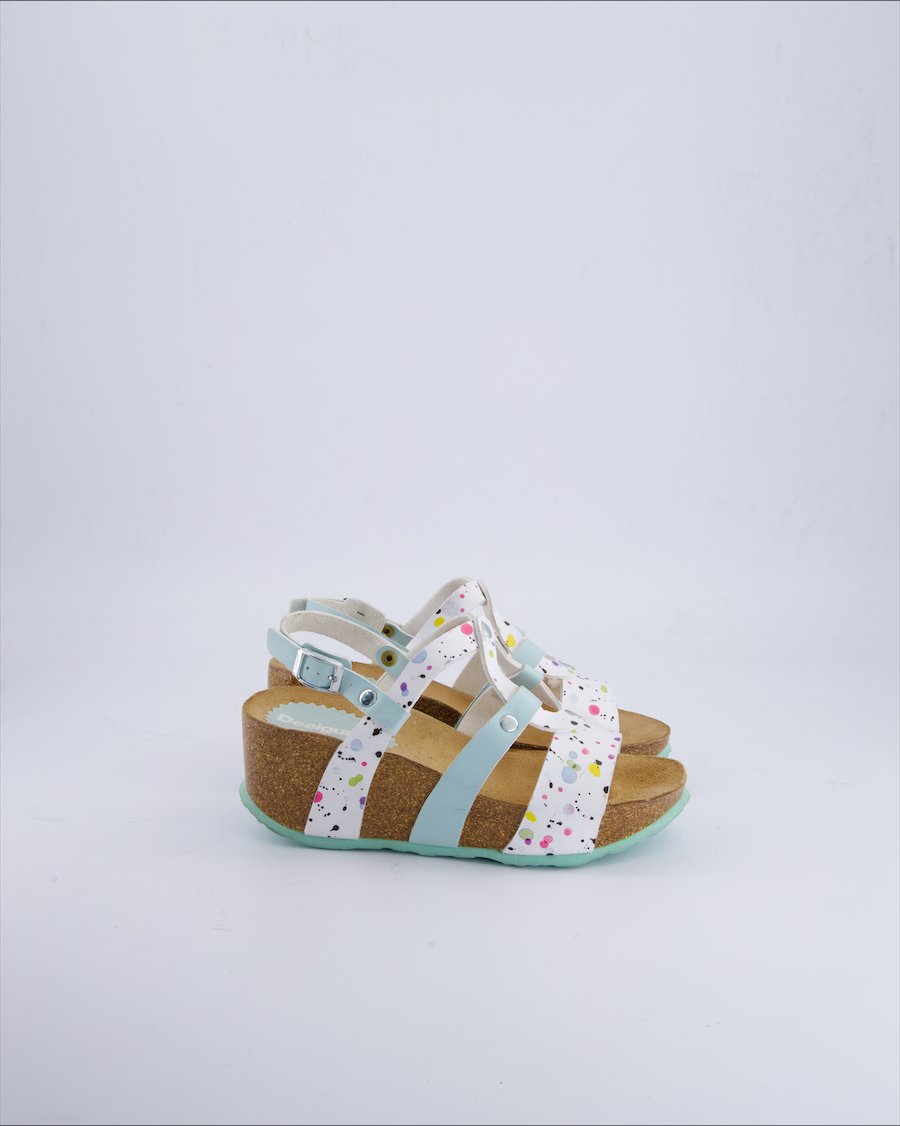 Desigual Sandals Leather White 37 EU