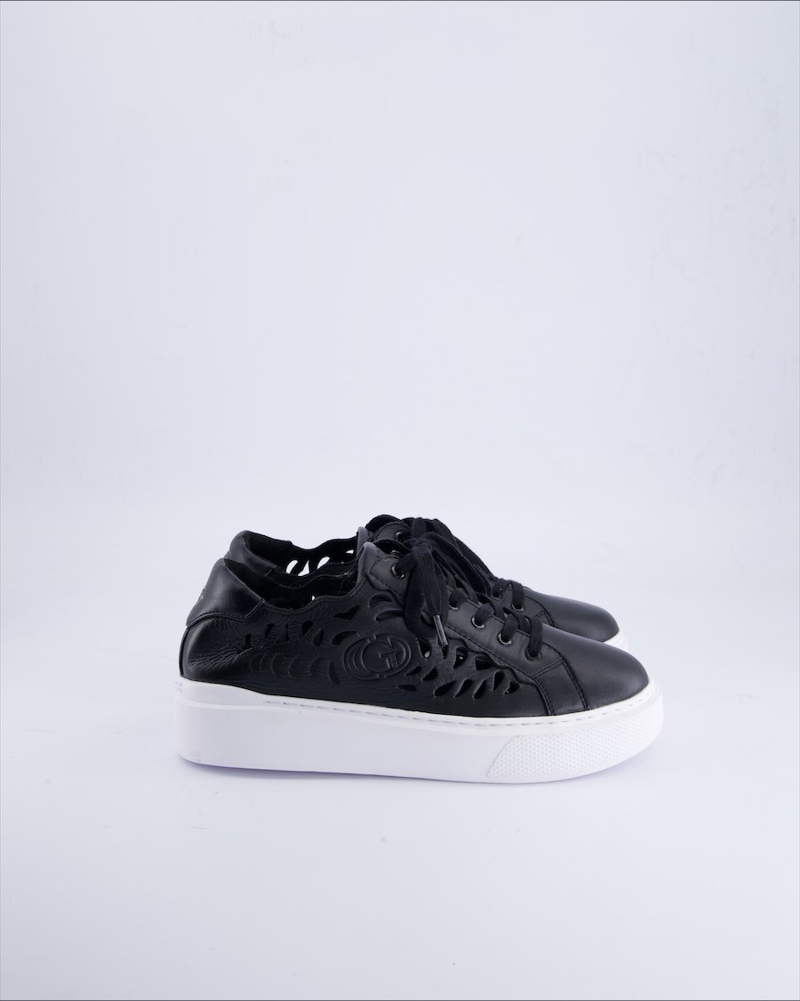 Guess Trainers Leather Black 40 EU