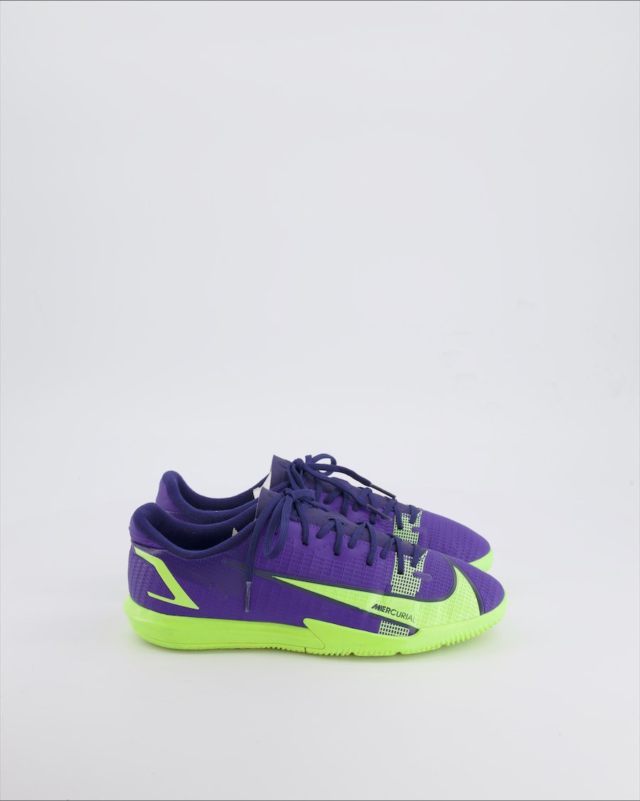 Nike Mercurial Trainers Leather Blue 36.5 IT