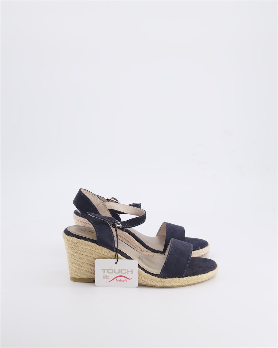 Tamaris Sandals Suede Blue 36 EU