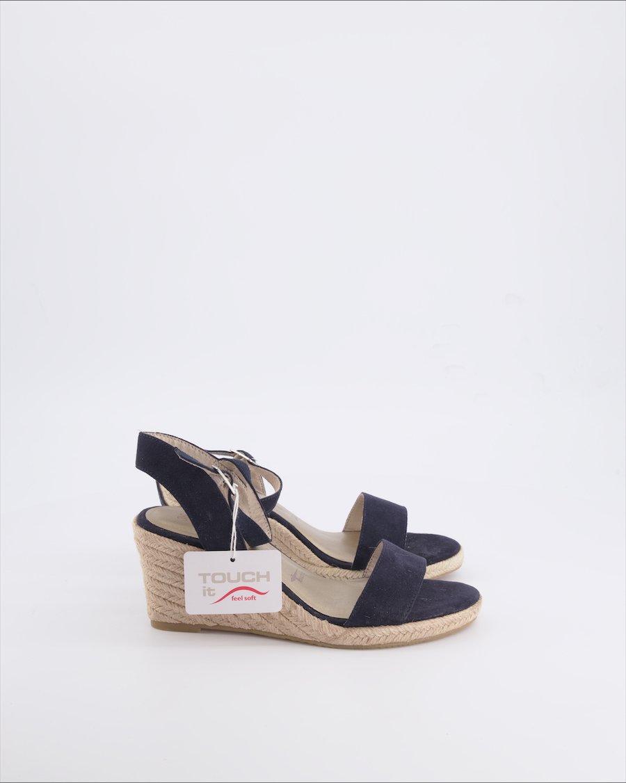 Tamaris Sandals Suede Blue 36 EU