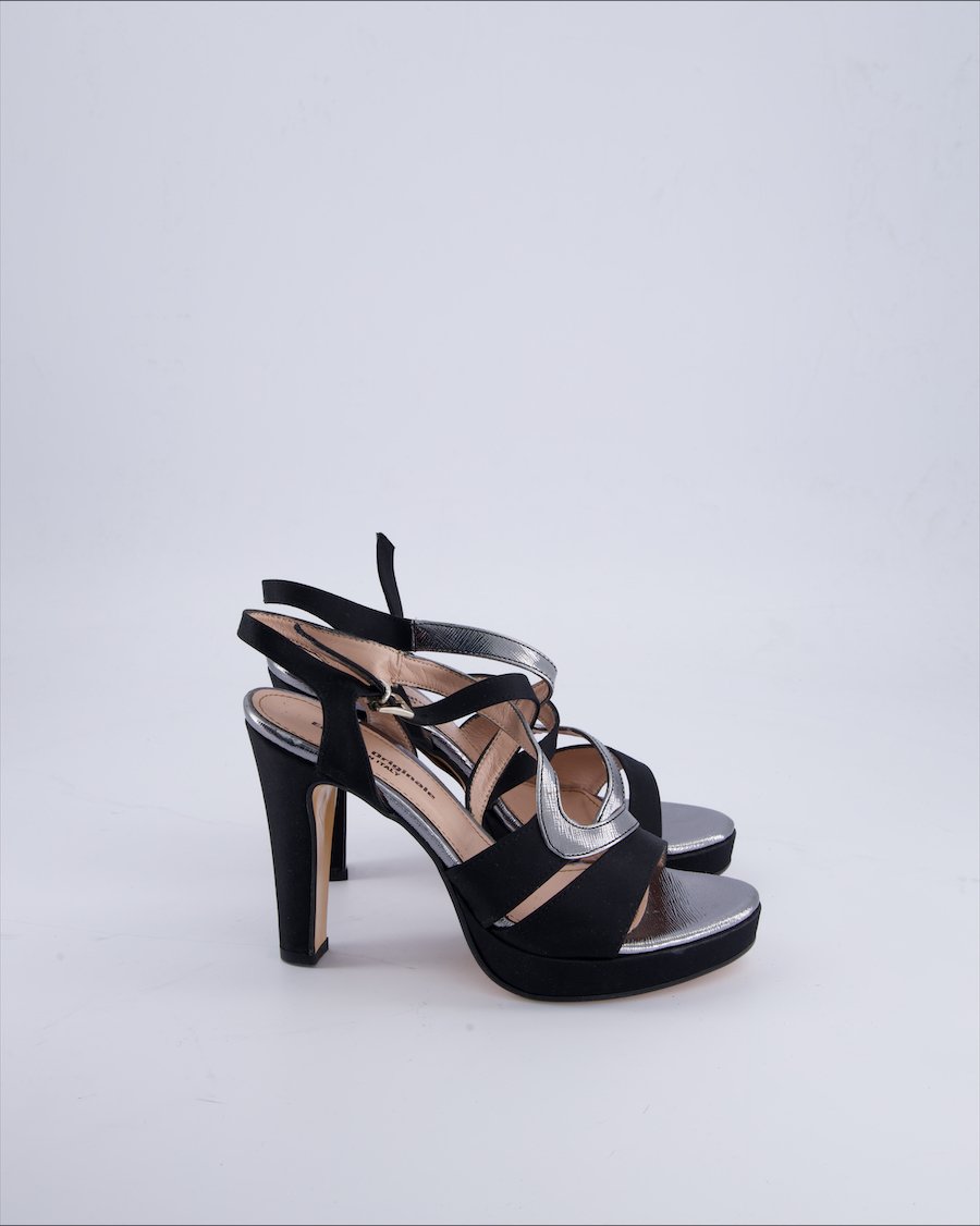 Unbranded Heels Cloth Black 38 EU