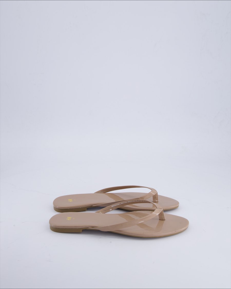 H&M Sandals Polyurethane Beige 39 EU