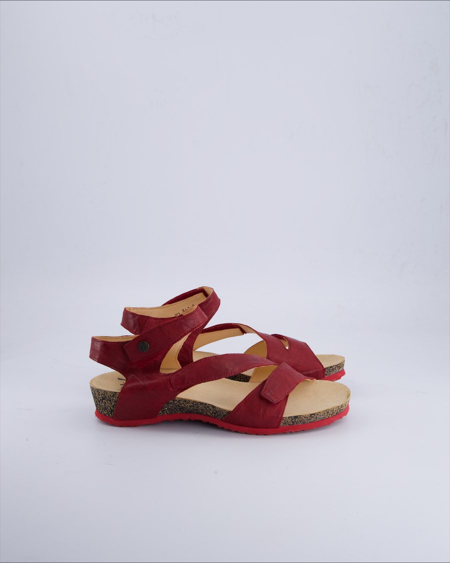 Think! Sandals Leather Burgundy 41 EU