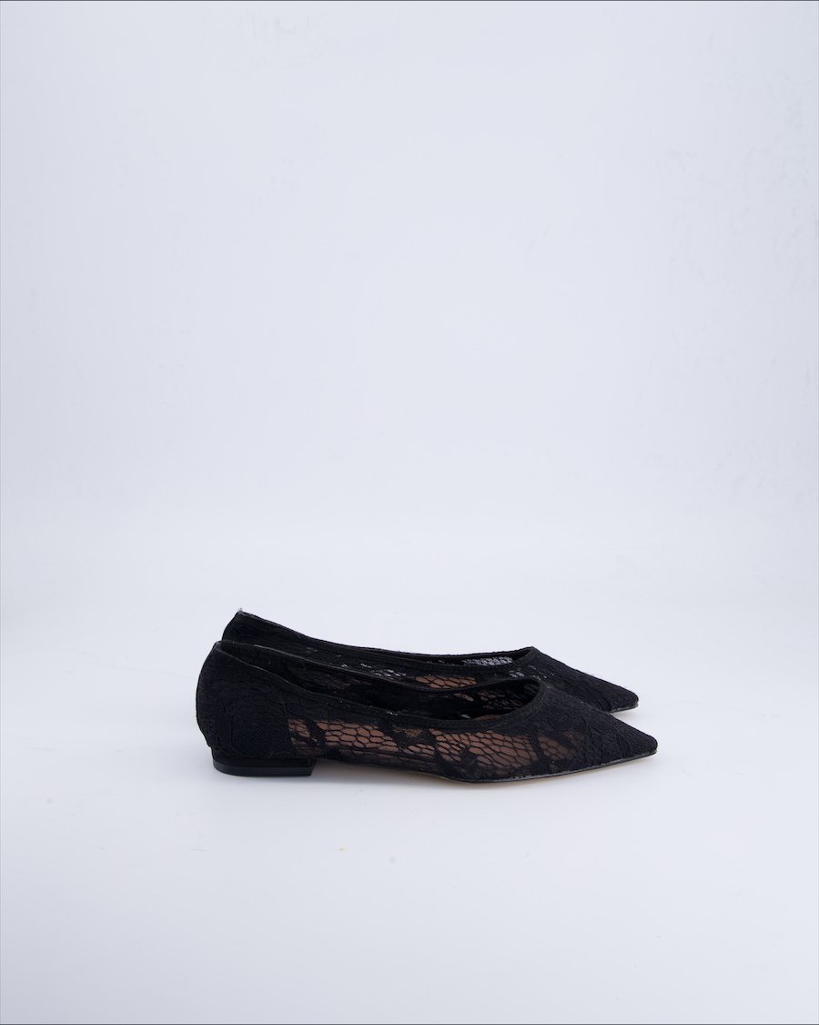Zara Ballerinas Cloth Black 36 EU