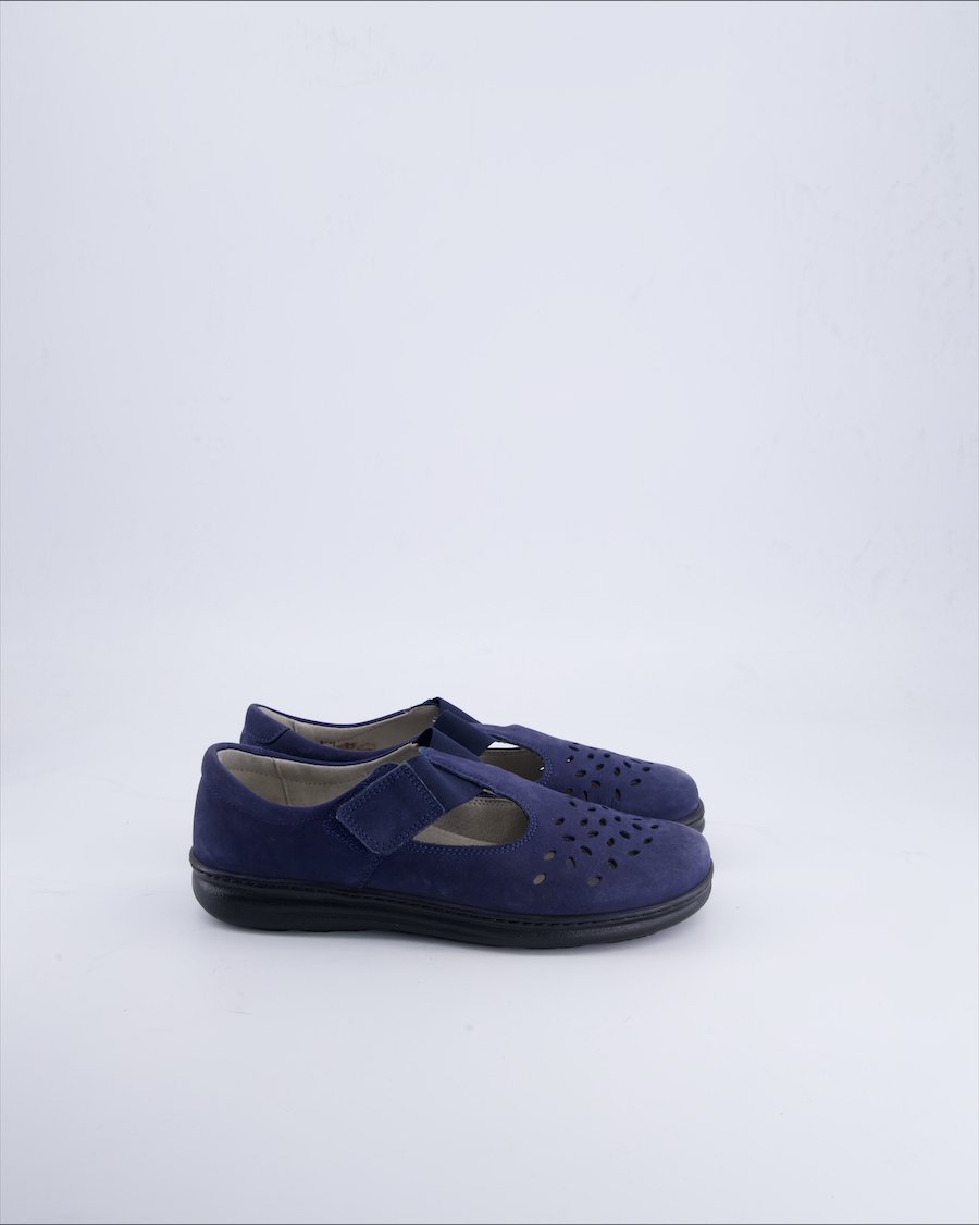 Helvesko Shoes Leather Blue 37 EU