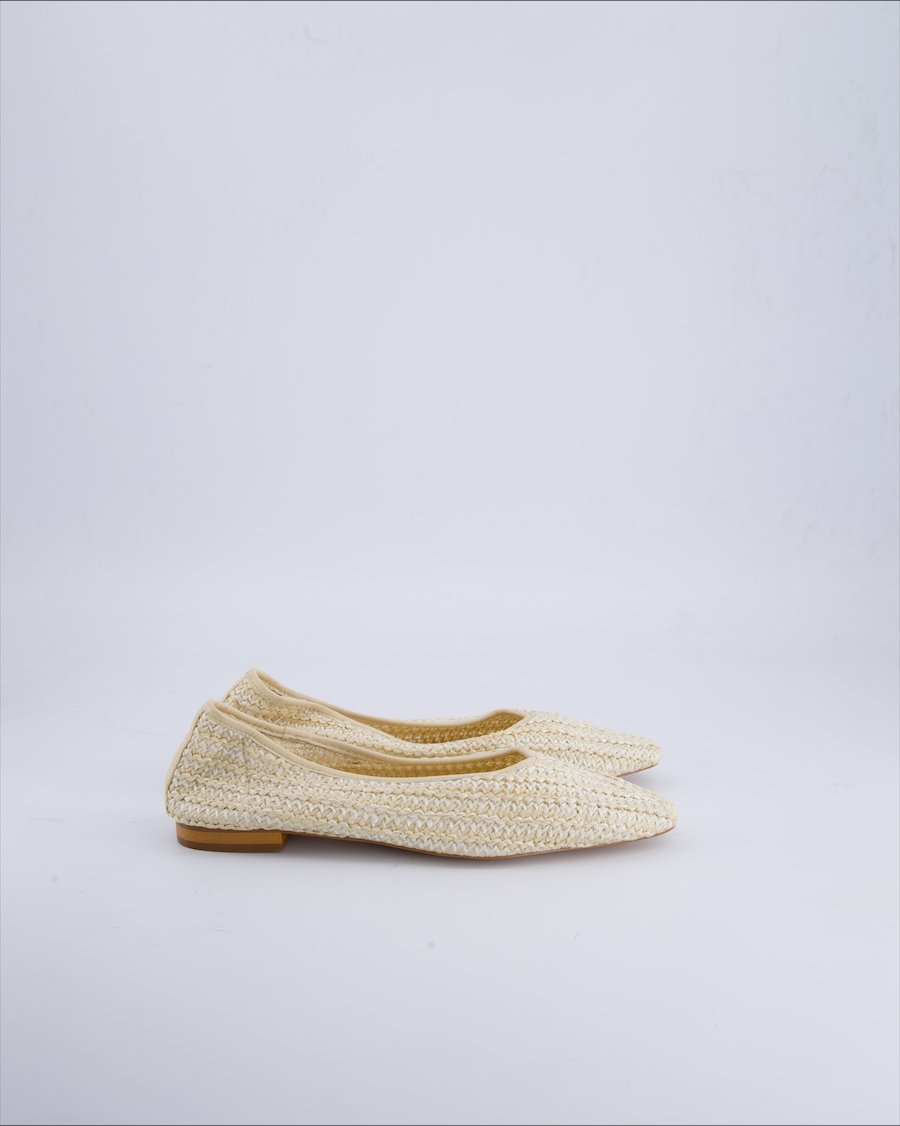 Mango Ballerinas Wicker Beige 39 EU