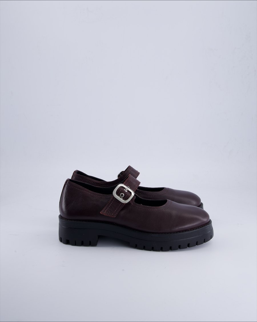 Parrotto Shoes Leather Burgundy 41 EU