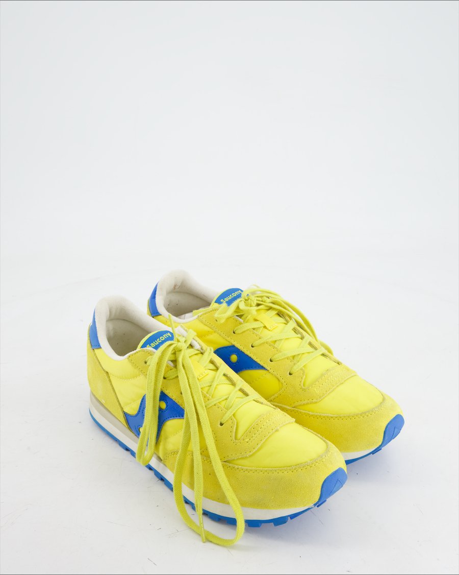 Saucony Trainers Cloth Yellow Eu 38