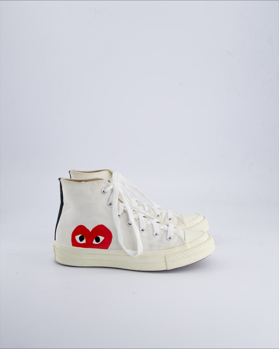 Converse Comme des Garçons Trainers Cloth White 39 EU