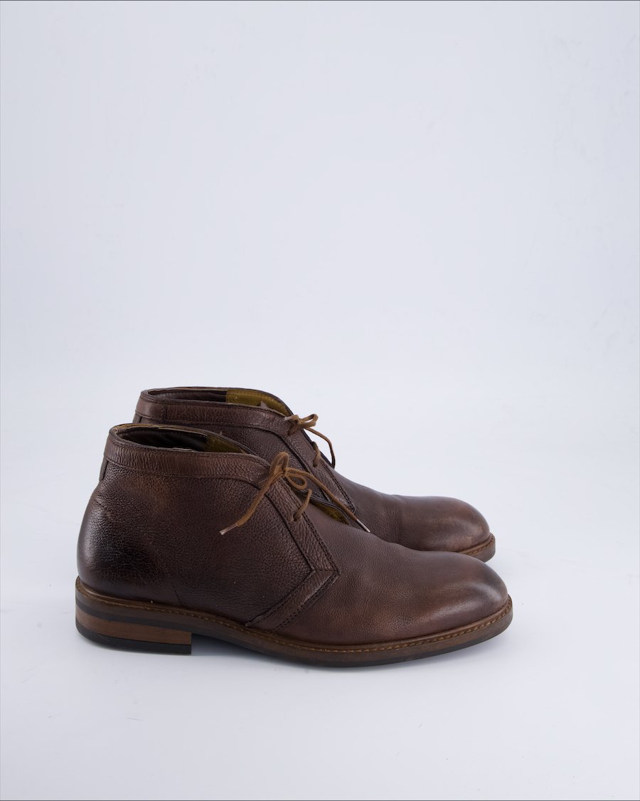 Massimo Dutti Shoes Leather Brown 40 EU