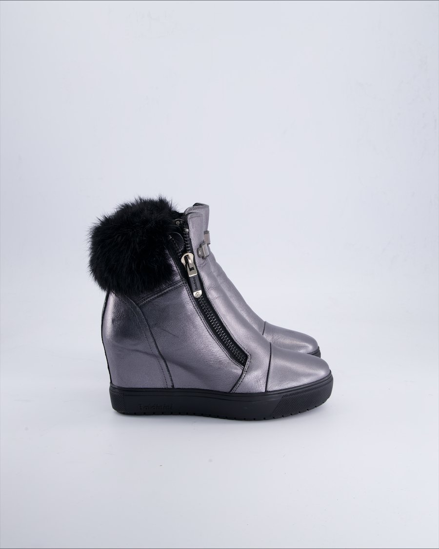 Baldinini Shoes Leather Silver 38 EU