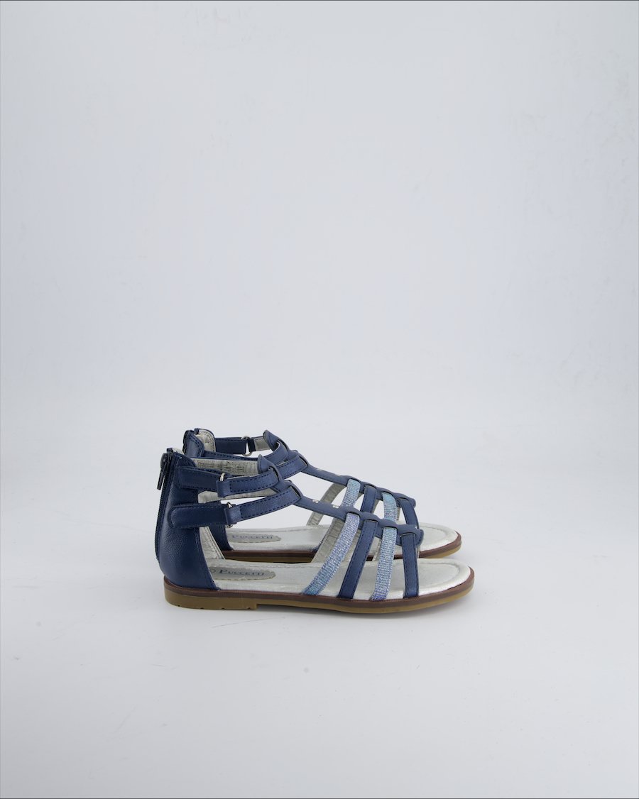 Puccetti Sandals Polyurethane Blue 34 EU