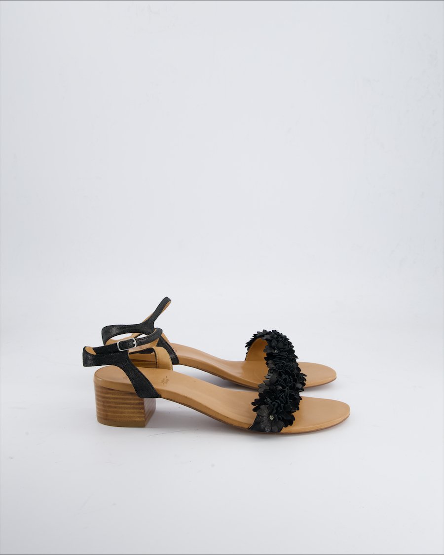 Bata Sandals Leather Black 41 EU