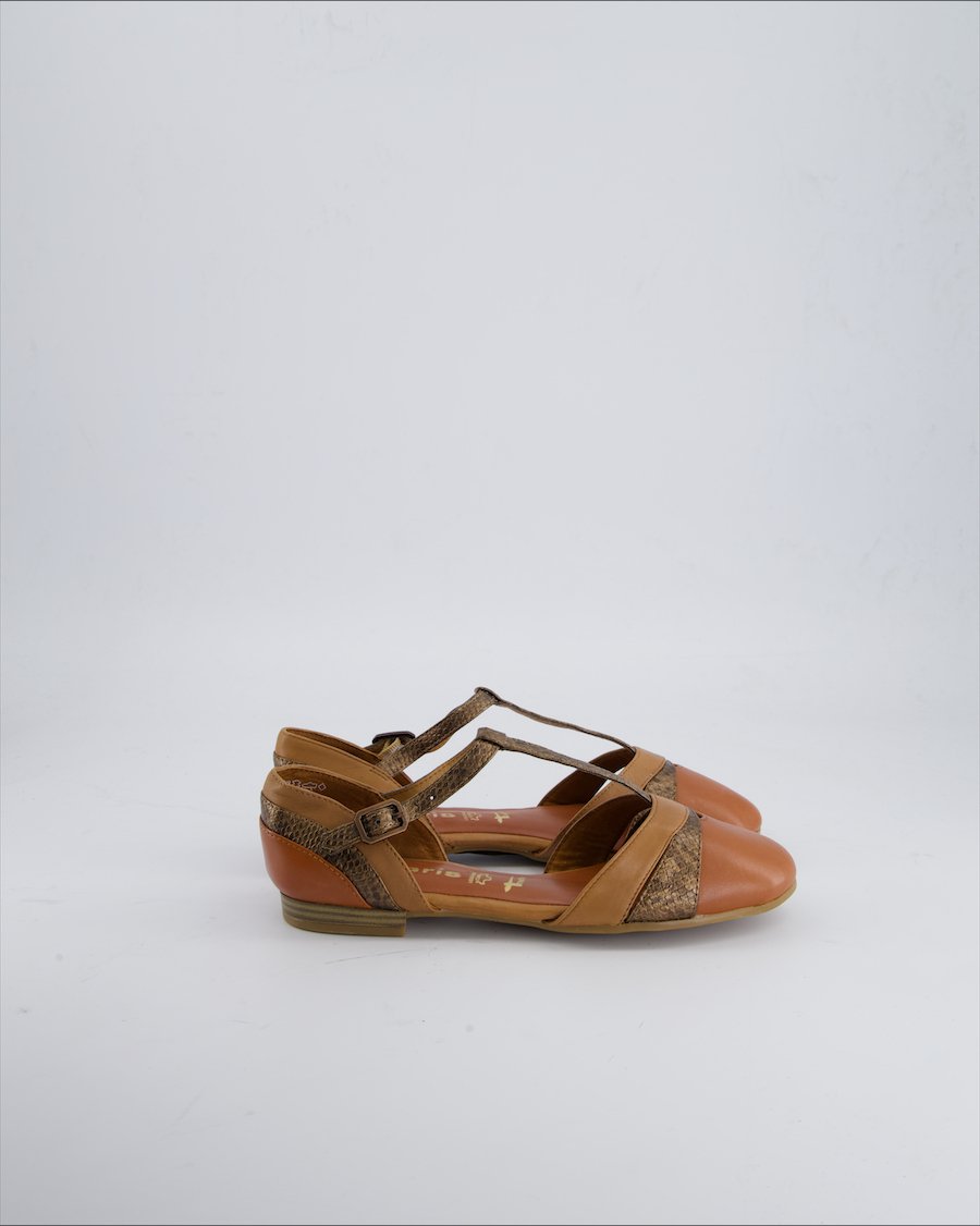 Tamaris Sandals Leather Brown 37 EU
