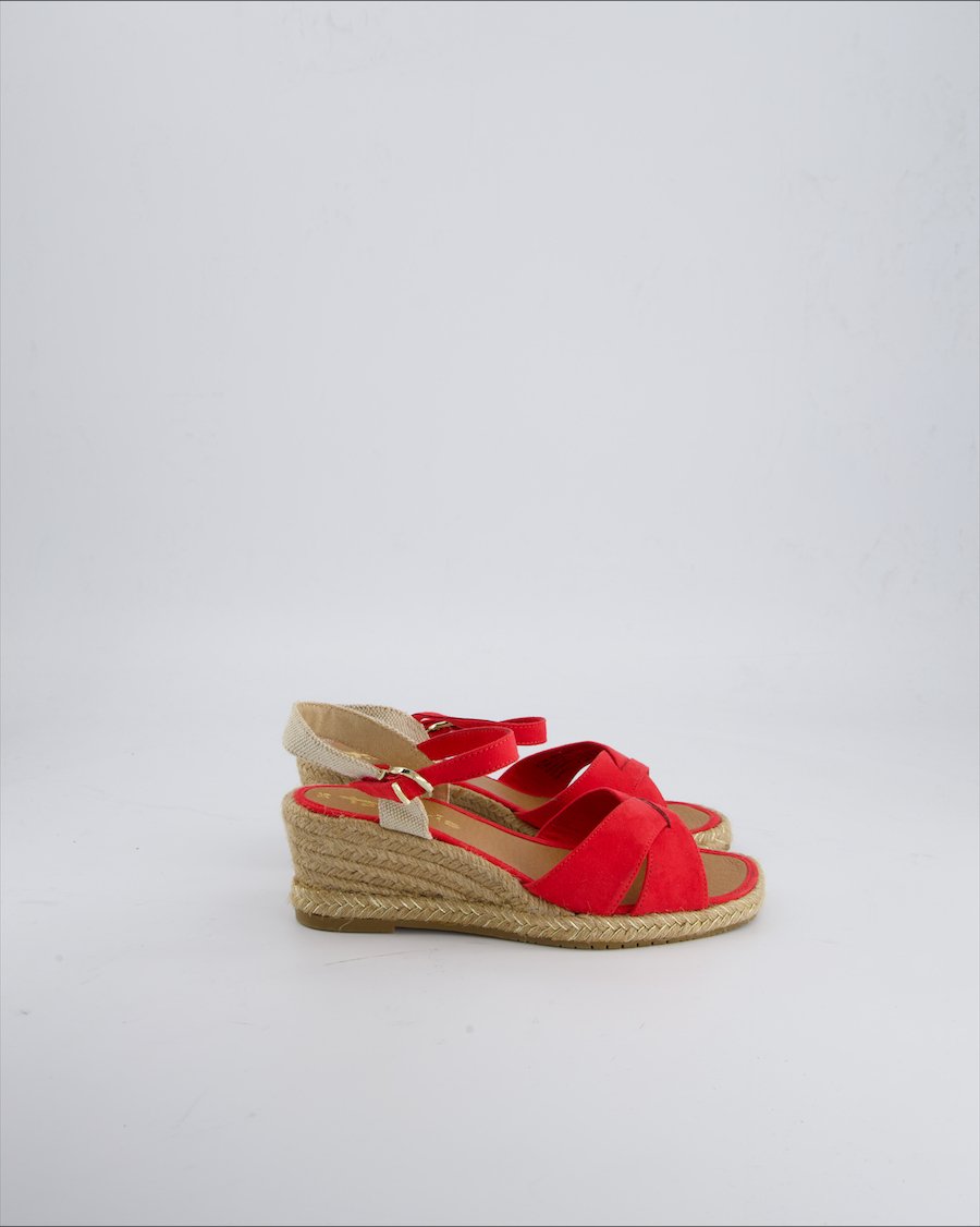 Tamaris Sandals Suede Red 36 EU