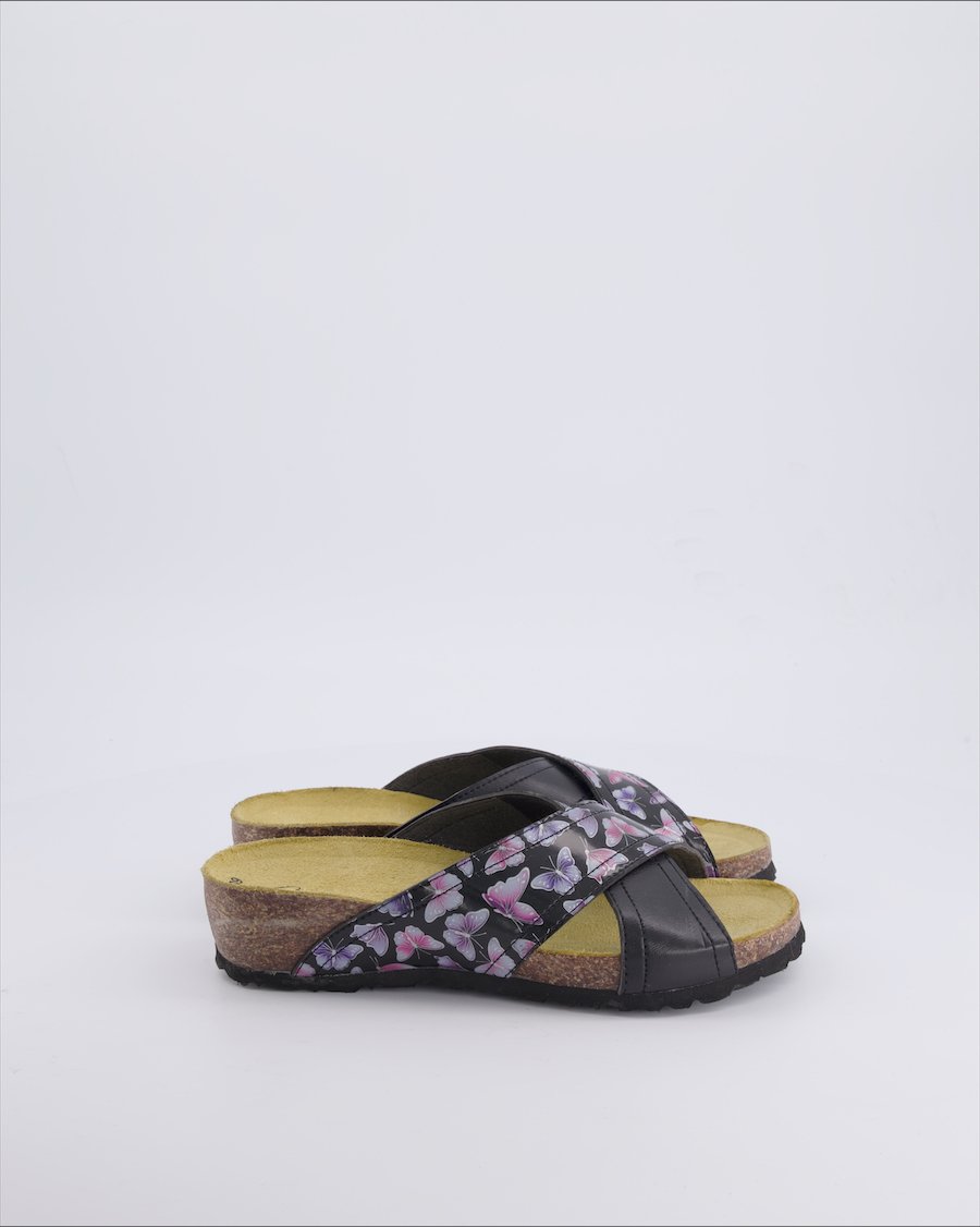 Unbranded Sandals Leather Black 39 EU