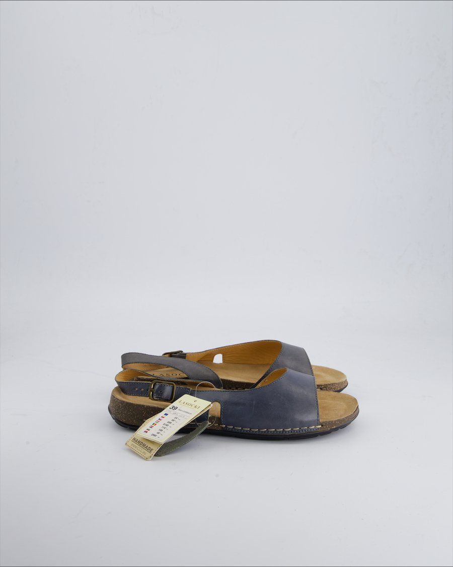 Lasocki Sandals Leather Grey 39 EU