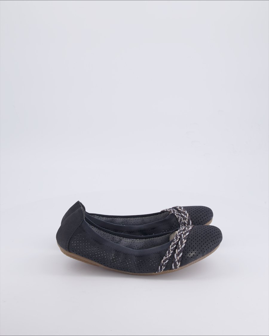 Rieker Ballerinas Suede Blue 41 EU