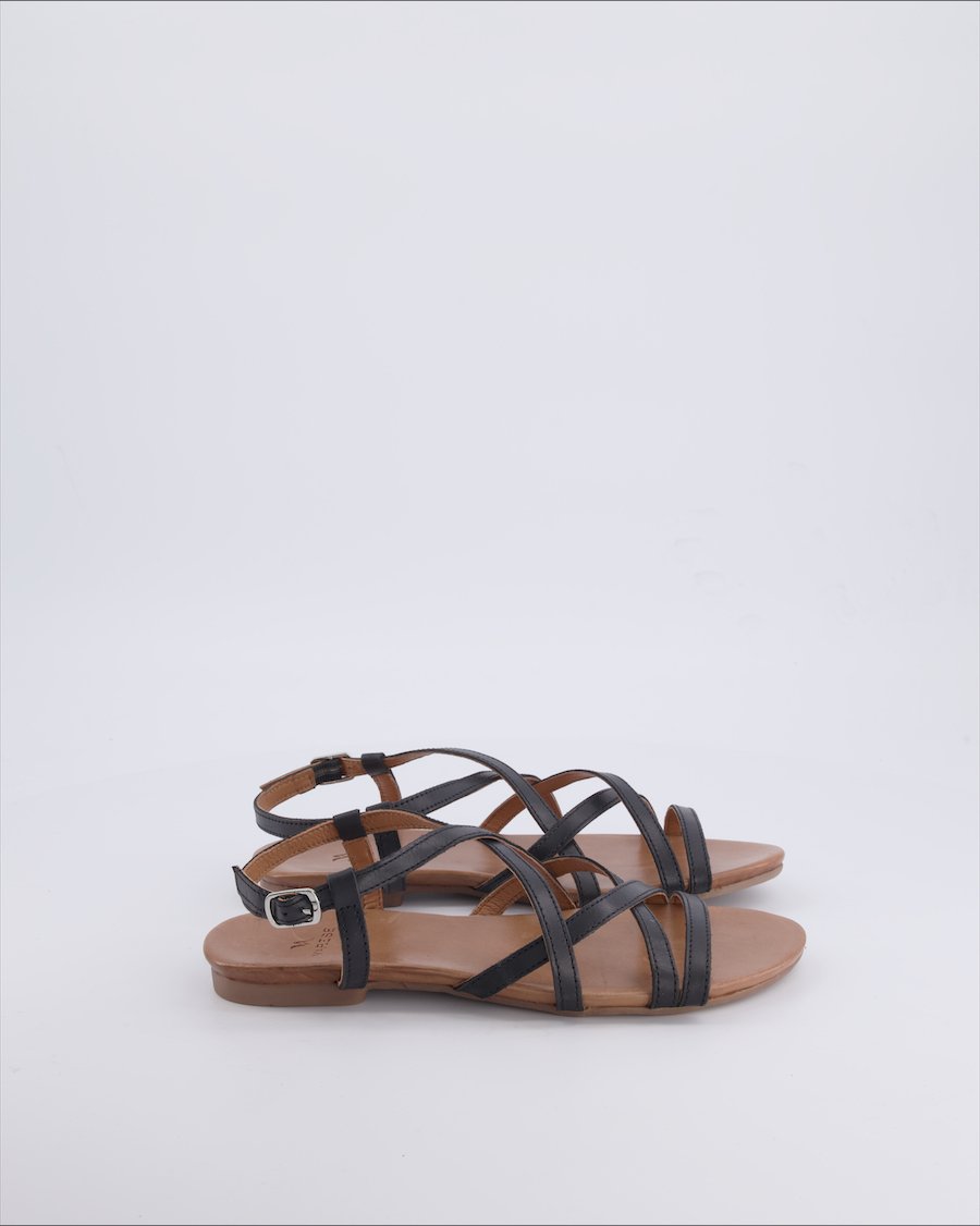 Varese Sandals Leather Black 38 EU