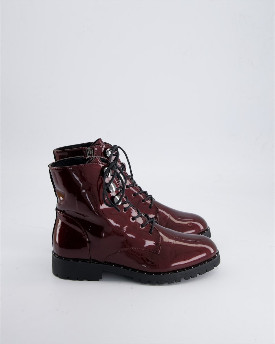 Prima Donna Ankle boots Polyurethane Burgundy 37 EU