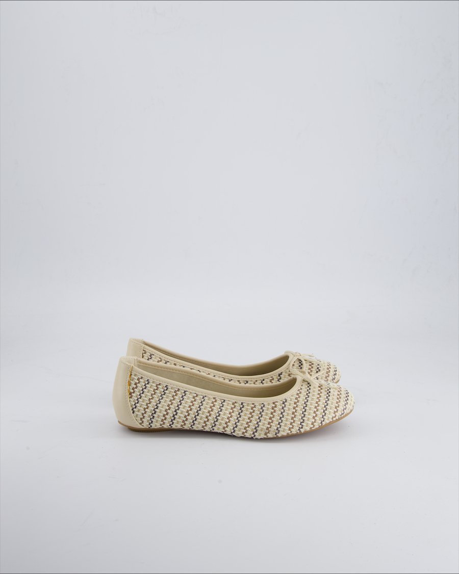 Graceland Ballerinas Cloth Beige 37 EU