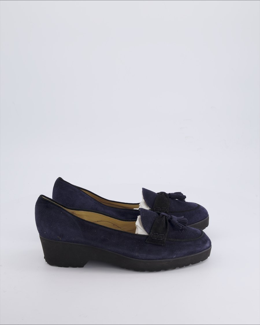 Brunate Shoes Suede Blue 41 EU