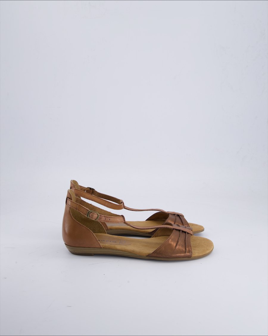 Tamaris Sandals Leather Brown 39 EU