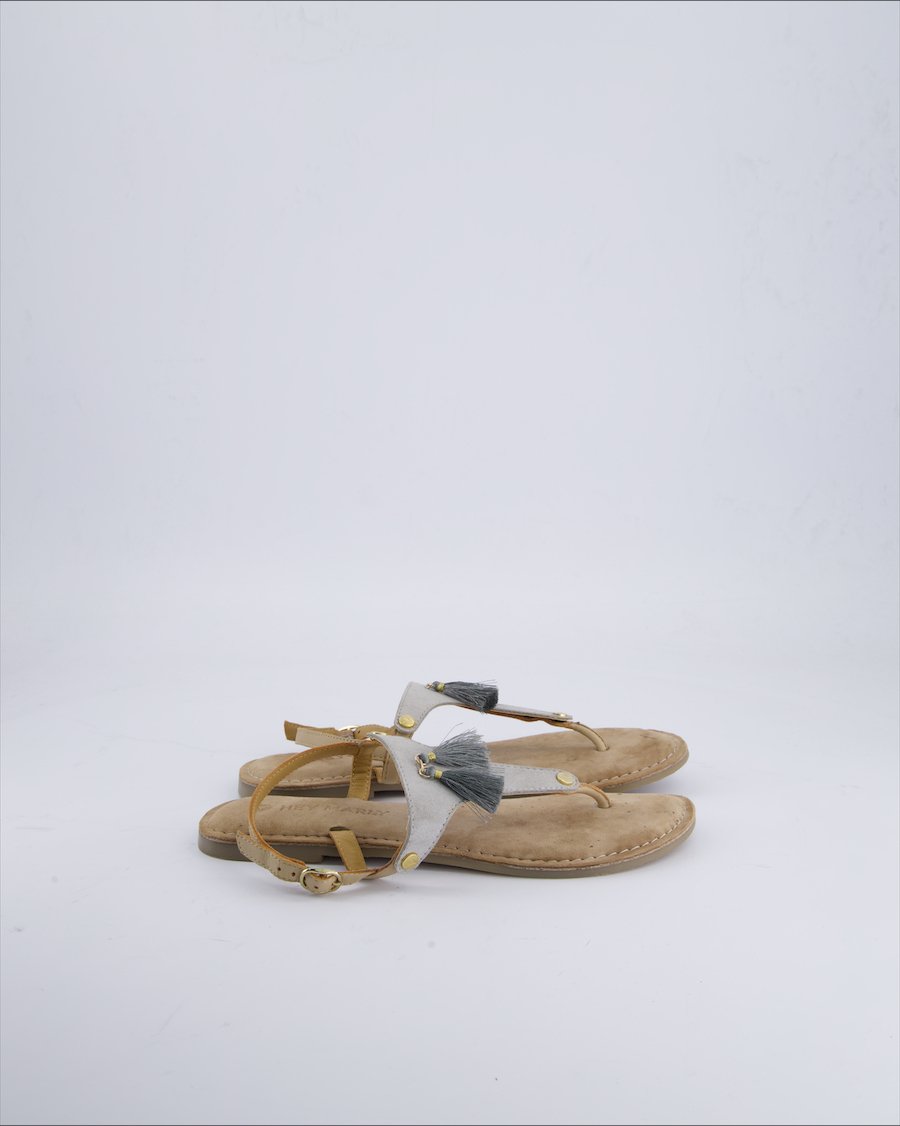Hey Marly Sandals Suede Grey 39 EU