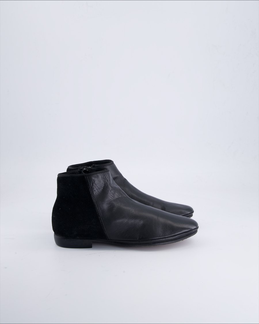 Roberto Santi Ankle boots Leather Black 38 EU