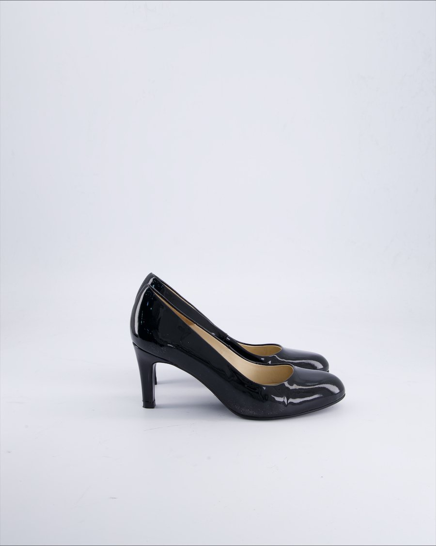 Navyboot Heels Leather Black 36.5 EU