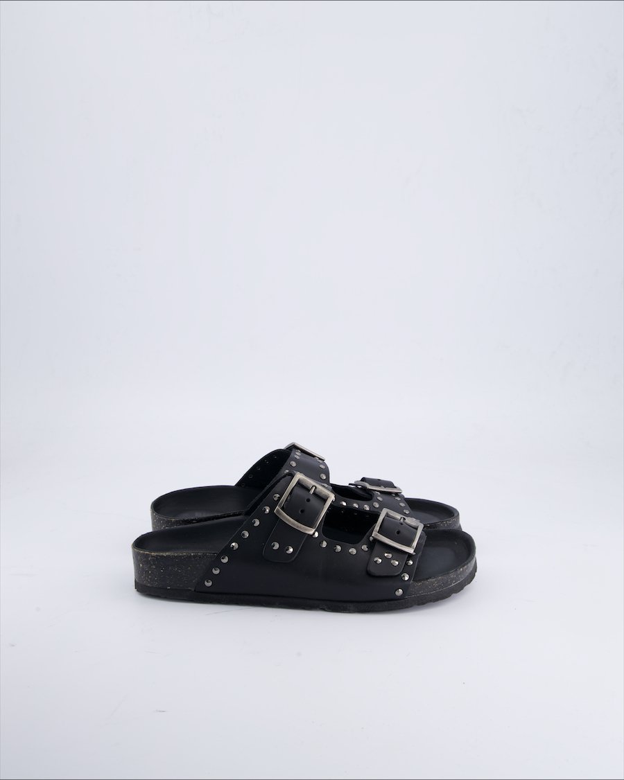 Bionatura Sandals Leather Black 38 EU