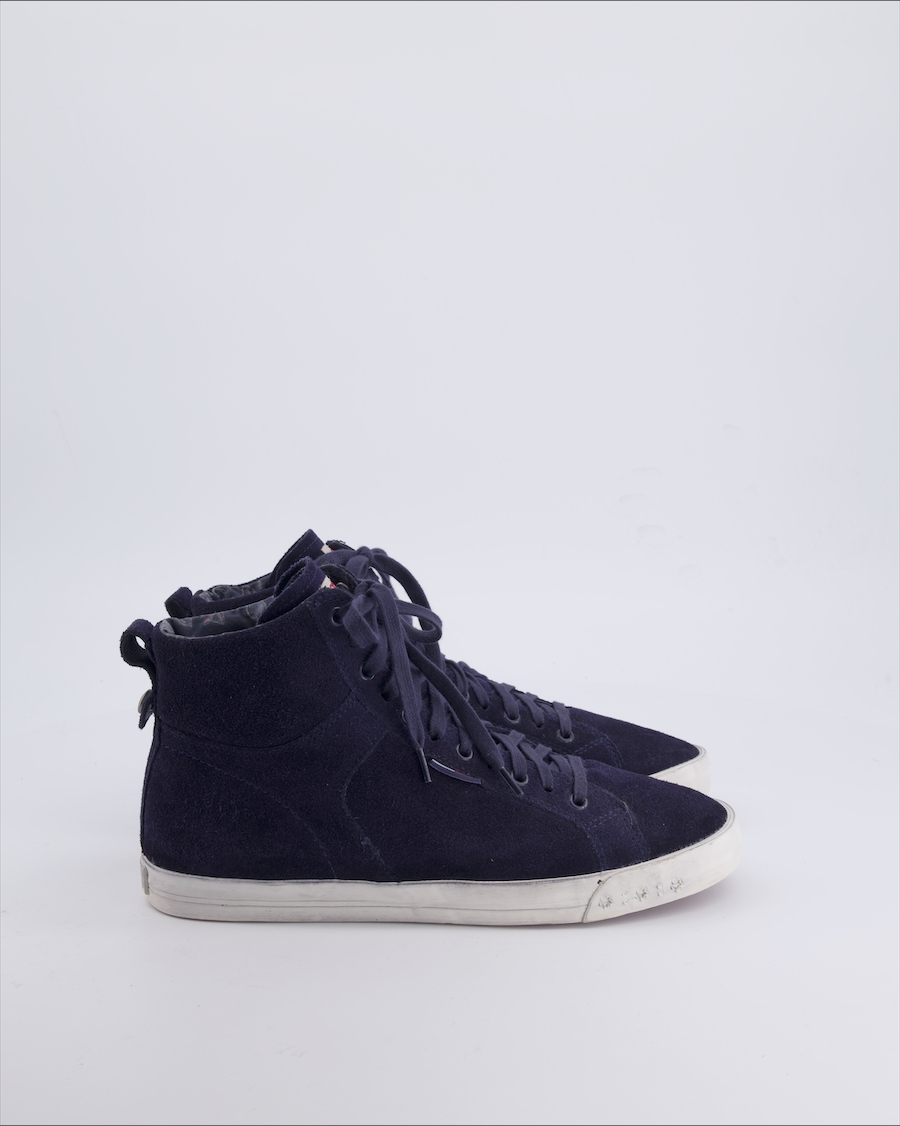 Hilfiger Denim Trainers Suede Blue 40 EU