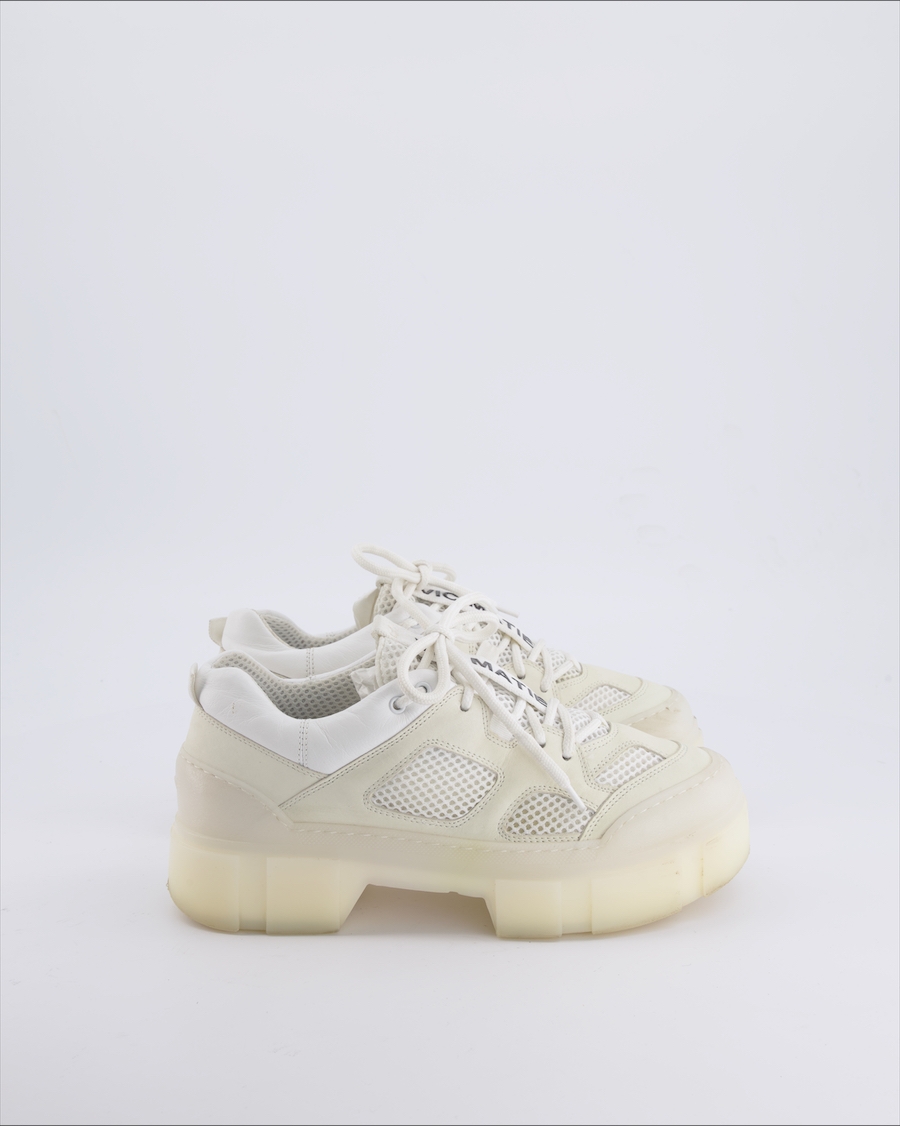 Vic Matie Trainers Leather White 37 EU