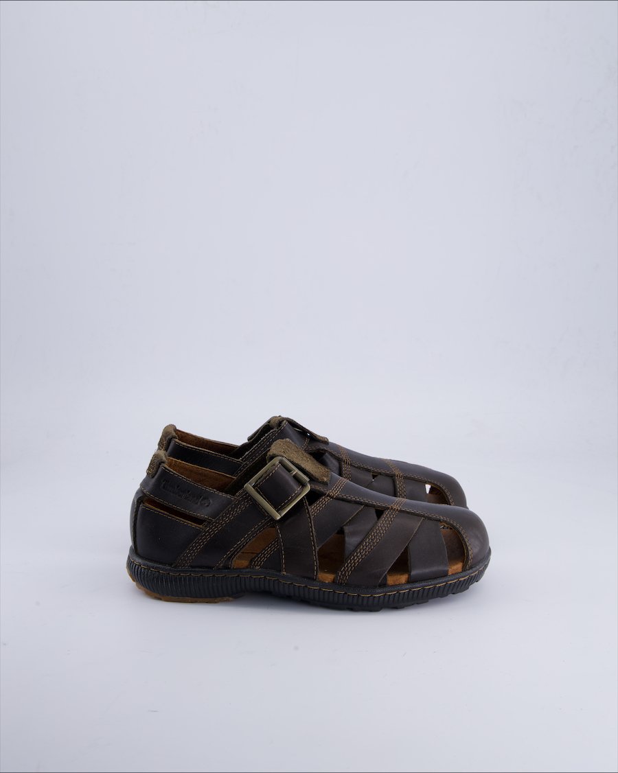 Timberland Sandals Leather Brown 40 EU