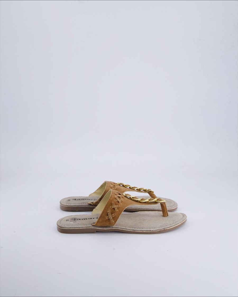 Tamaris Sandals Suede Brown 38 EU